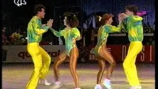 Rock'n'Roll Formation Europa Meistersterschaft 1989 Wiesbaden 2
