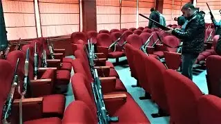 DKMP'de Yakalanan T&uuml;feklerin İhalesine Gittik