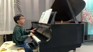 Ayden plays Harrmony of the Angels op.100 no.21 - Johann Friedrich Burgmuller (RCM Level 5)