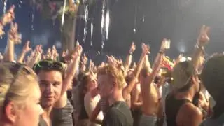 The Flexican ft. Mc Sef @ Blue flame Tomorrowland 2012