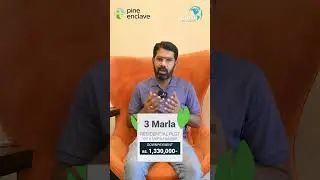 Pine Enclave Lahore Book 3 marla Plot with Confirm Plot Number on Map at Installment