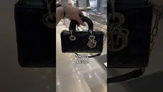 Come check out the new Dior Lady Djoy with me! What do you think of her? #handbags #dior #luxury