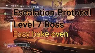 Escalation Protocol Boss Bake - Normal shotguns strat