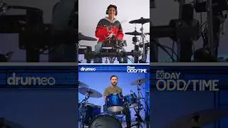 Playing Odd-Time grooves with ​⁠@Nic_Collins 💪🏼🥁 #drums #drummer #drumeo
