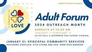Episcopal Community Services Outreach Forum