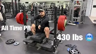430 lbs Bench Press PR!