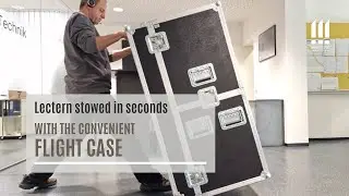 Protect & Transport Your Lectern with the infoWERK flightCASE