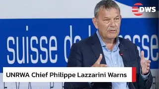 UNRWA Chief Philippe Lazzarini Warns: Gaza Children Facing Death from Hunger | AH1E