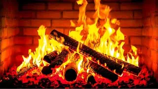 Soothing Emberlight Fireplace with Gentle Crackling Fire for Deep Sleep and Relaxation