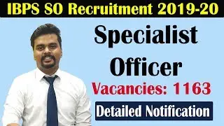 IBPS SO Recruitment 2019-20: Specialist Officer- Eligibility, Exam Pattern- Latest Govt Jobs