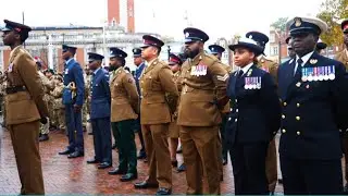 African and Caribbean British Armed Forces Mark a Special Rememberance Parade #army