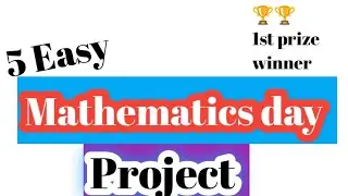 Easy Maths day project|Maths day project working model|Mathematics day project|Maths Working model