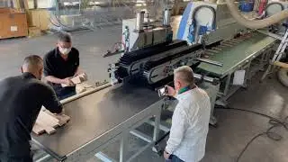 FURNIMATE Horizontal Finger Joint Machine 2021-FAH-F1-2L / jointing machine for wood フィンガージョインター