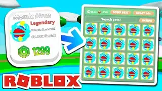 NOOB buys TONS of OP PETS in SCIENCE SIMULATOR... (ROBLOX)