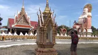 Храм Плай Лаем.  Wat Plai Laem.  Ко САМУИ, Таиланд