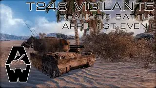 Armored Warfare - T249 Vigilante - Realistic Battles 13.7k damage
