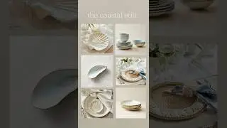Dreamy Coastal Tablescape | Elegant Summer Table Setting Inspo 🐚🍽️🌊✨#coastalliving #tabletop #decor