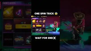 FREE FIRE NEW FADED WHEEL EMOTE 1 SPIN TRICK 😨😱 #shorts #fftamil #vtgmaster #freefiretamil