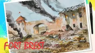 Military Art 20# | Defense of Brest Fortress - WWII | Satisfying