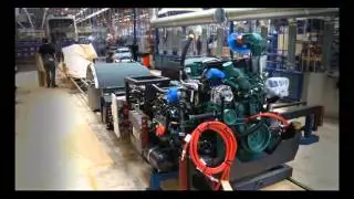 Видео гибридного автобуса Volvo Lothian 7900H