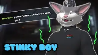 A stinky boy