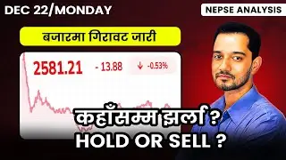 Dec 22 | Nepse Update | Stock Market Analysis by Ram Hari Nepal