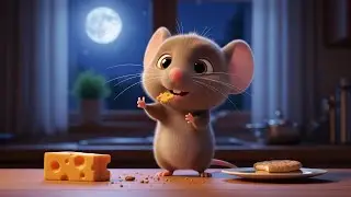 The Moonlight Mouse&rsquo;s Midnight Snack | Bedtime Animal Rhyme for Kids | Nursery Rhymes for Children