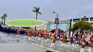 [New Journey] Homewood band at Tournament of 2026 Rose Parade