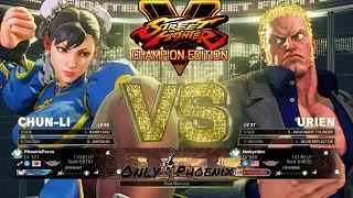 Chun Li Vs Urien - SFV CE