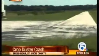 Crop duster crashes in western St. Lucie County  Read more: