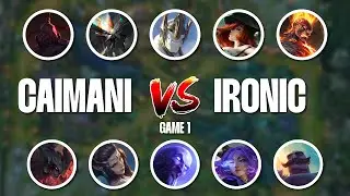 CAIMANI vs IRONIC (Game 1)