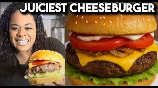 How to Make the Juiciest Cheeseburger Ever 🍔🔥