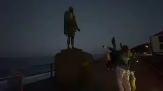 Statue of the Guanche chief Candelaria
