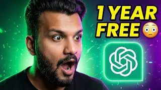 How to Get ChatGPT Go FREE for 1 Year in India | 2025 New Update + 100% Working Method