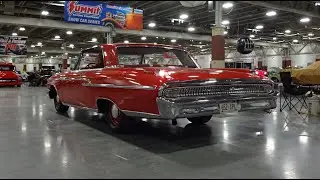 1962 Mercury Monterey 2 Door Hardtop in Red & Engine Sound on My Car Story with Lou Costabile