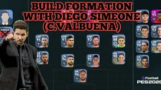 BUILD FORMATION WITH DIEGO SIMEONE (C.VALBUENA)