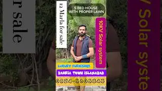12 Marla villa 4 bed with 1 Drawing room Villa for sale in bahria town phase 8 Rawalpindi