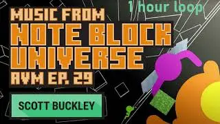 Note Block Universe soundtrack 1 hour loop Alan Becker's animation soundtrack