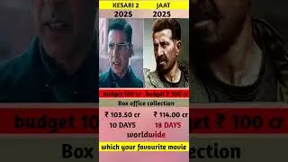 Kesari 2 vs jaat movie box office collection worldwide | Kesari 2 10 days collection 🔥#kesari