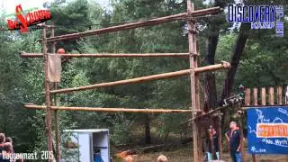 Discovery kamp 2015: De vlaggenmast