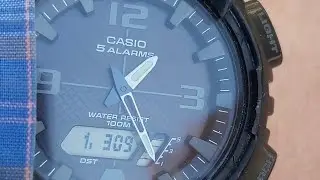 Casio tough solar after sleeping AQ-S810W-1A2