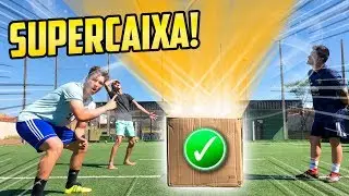 A SUPER CAIXA MISTERIOSA DE FUTEBOL GIGANTE!! ( veja o que tem dentro )