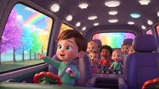 Sunny Van Travel Fun 🚐🌞🎶 Fun Kids Song | Vehicle Adventure & Learning