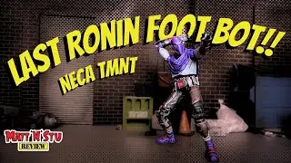 NECA TMNT The Last Ronin Foot Bot Action Figure Review