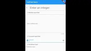 Flutter Tutorial - TextField