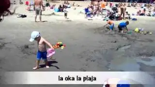 la oka la plaja
