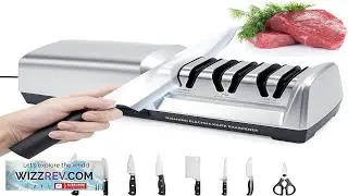Affilacoltelli elettrico Affilacoltelli elettrico professionale a 3 stadi con precisione