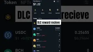 Dlc Reward claim 🙈 || free USDC from finance web 3 wallet 🥳🎈