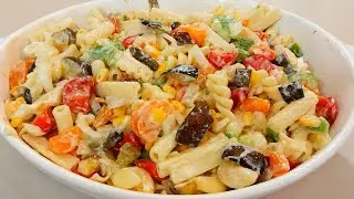 The BEST Summer Pasta Salad | Healthy, Vegan & Super Easy Recipe