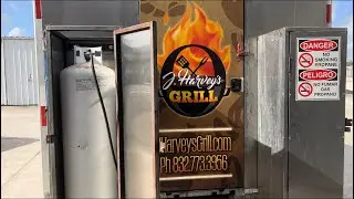 Food Truck Propane Gas Piping System For Our J. Harvey’s Grill Food Truck